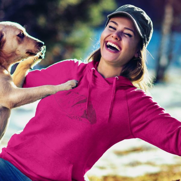 Sweat à capuche femme le Moléson