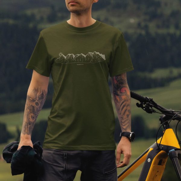 Men&#39;s T-shirt Dents Du Midi