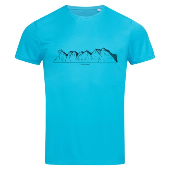 T-shirt Men&#39;s Sports The Dents Du Midi