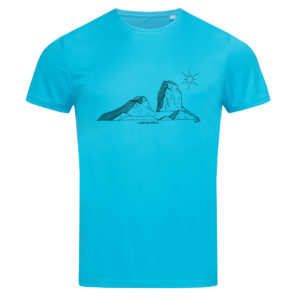 Men&#39;s sports t-shirt The Dent De Morcles