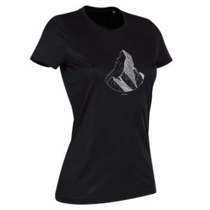 Le-Cervin---T-shirt-sport-femme-noir