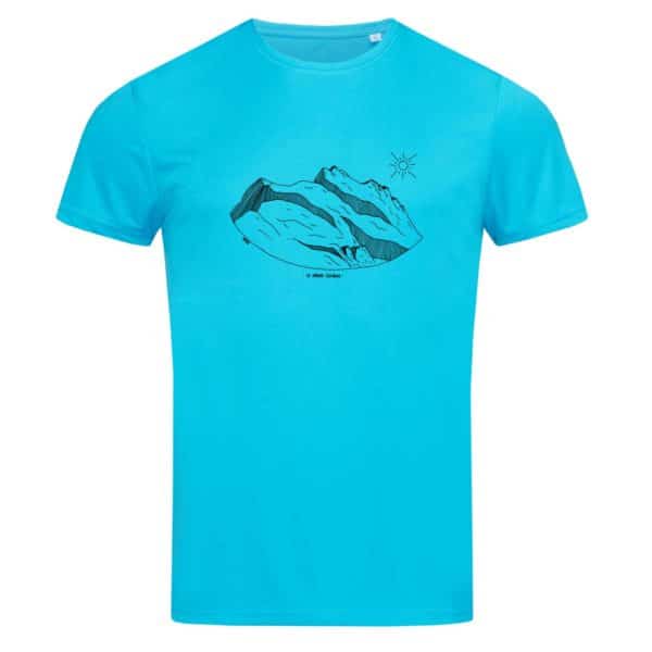 T-shirt sportiva da uomo Grand Combin