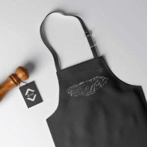 Argentine mirror apron