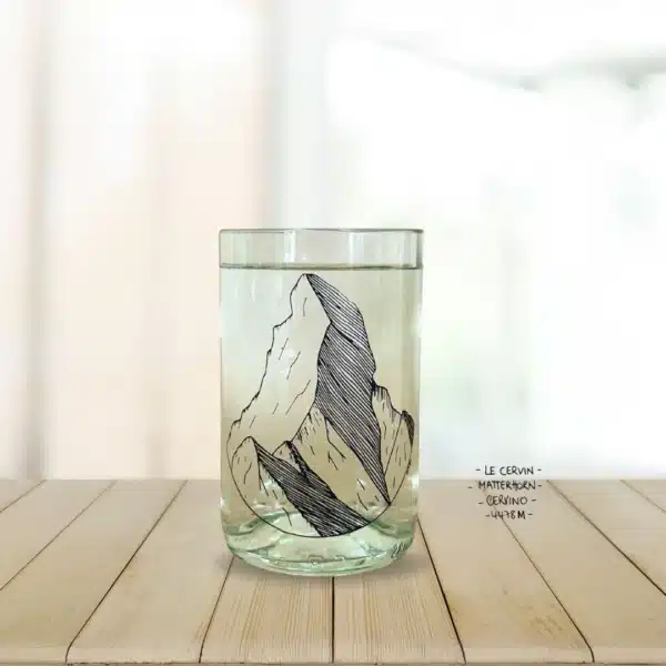 Set 4 verres - Montagnes suisses – Image 5