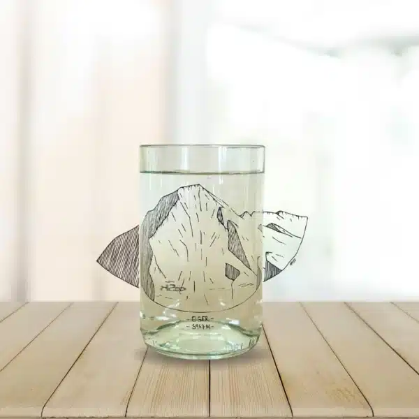 Set 4 verres - Montagnes suisses – Image 4