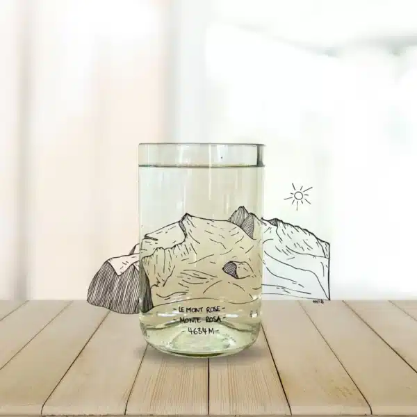 Set 4 verres - Montagnes suisses – Image 2