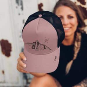 cappello filet mauve