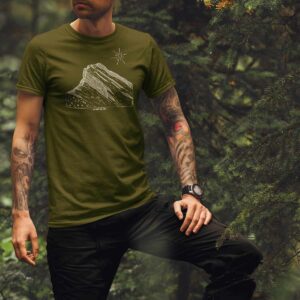 T-shirt homme Dent de Lys